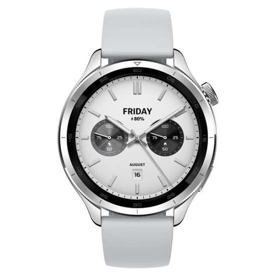 Xiaomi Watch S4 ezüst okosóra Xiaomi Watch S4 ezüst okosóra