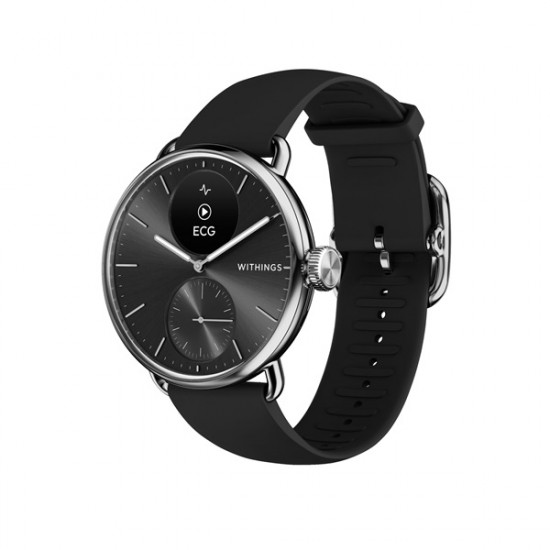 Withings HWA10-model 1 ScanWatch 2 38mm fekete okosóra (HWA10-MODEL 1-ALL-INT)