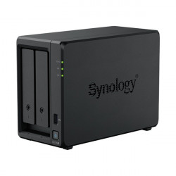 SYNOLOGY NAS 2 fiókos AMD Ryzen R1600 2x2,6GHz, 4GB DDR4 ECC RAM, 1x1Gbps, 1x2,5Gbps 1xUSB3.2Gen1 - DS725+