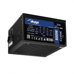 AKYGA 800W 80+, 12cm, 20+4 Tápegység