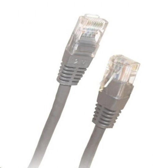 Wiretek UTP CAT6.E patch kábel 3m szürke (WL022BG-3)