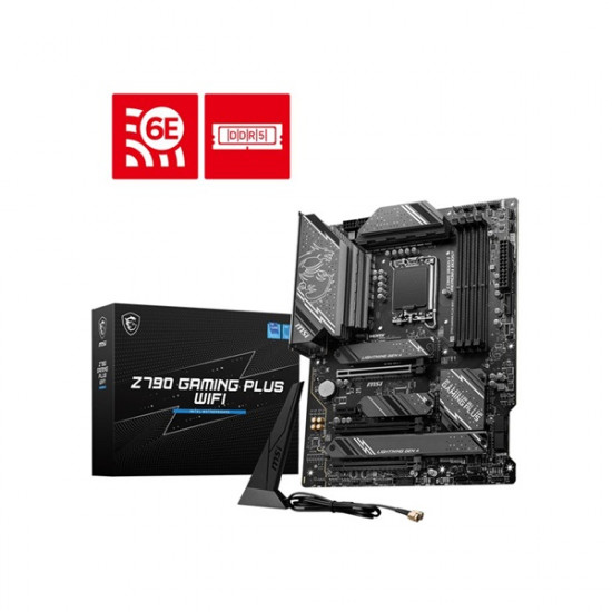 MSI Z790 GAMING PLUS WIFI Intel Z790, ATX Alaplap S1700