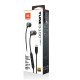 JBL T 310 C BLK vezetékes USB C mikrofonos fekete fülhallgató (JBLT310CBLK) JBL T 310 C BLK vezetékes USB C mikrofonos fekete fülhallgató (JBLT310CBLK)