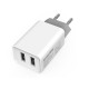 COLORWAY Hálózati töltő, AC Charger 2USB AUTO ID 2.1A (10W) white (CW-CHS015-WT) COLORWAY Hálózati töltő, AC Charger 2USB AUTO ID 2.1A (10W) white (CW-CHS015-WT)
