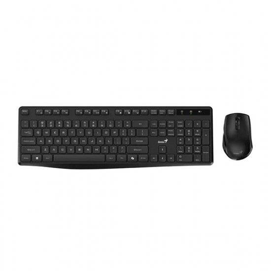 Genius KM-8206S Magyar vezeték nélküli csendes desktop szett Copilot billentyűzettel és egérrel (31340017405)