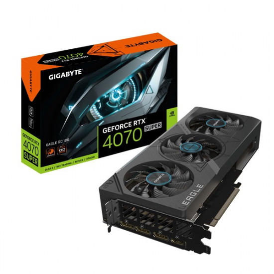 Gigabyte RTX 4070 Super 12GD6 Eagle OC 12G videokártya