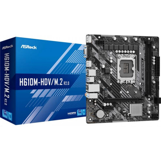 ASRock H610M-HDV/M.2 R2.0 alaplap