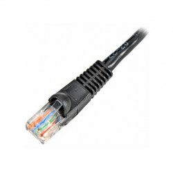 Wiretek UTP CAT5.E patch kábel 1m fekete (WL021BG-1 BL)