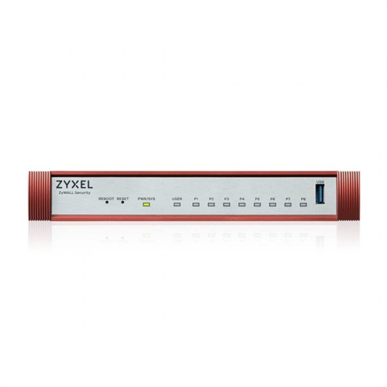 ZYXEL USGFLEX100H-EU0101F Tűzfal 8x1-GbE port + 1xUSB 3.0 + 1xkonzol port ZYXEL USGFLEX100H-EU0101F Tűzfal 8x1-GbE port + 1xUSB 3.0 + 1xkonzol port