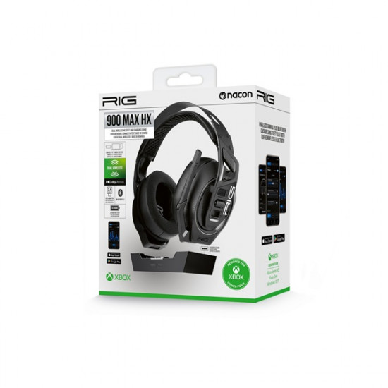 Nacon 2809611 RIG 900 MAX HS XBOX fekete gamer headset Nacon 2809611 RIG 900 MAX HS XBOX fekete gamer headset
