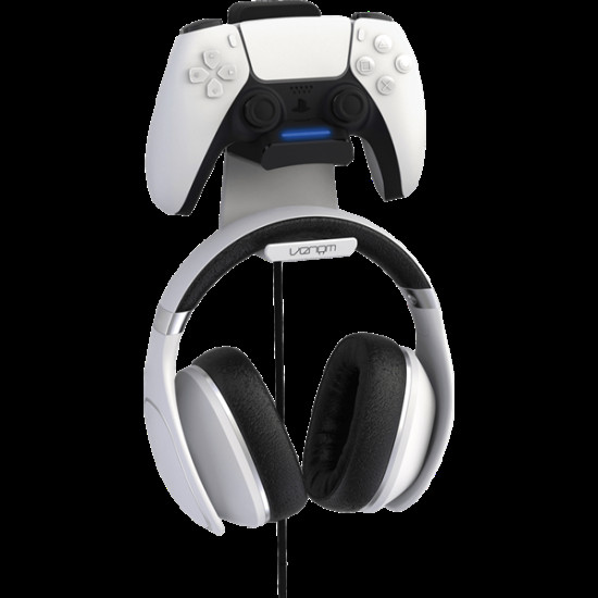 Venom VS5018 PS5 fehér töltőállomás headset tartóval Venom VS5018 PS5 fehér töltőállomás headset tartóval