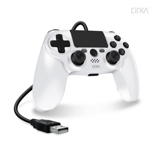 Cirka M07527-WH NuForce PS4/PC/Mac vezetékes fehér kontroller