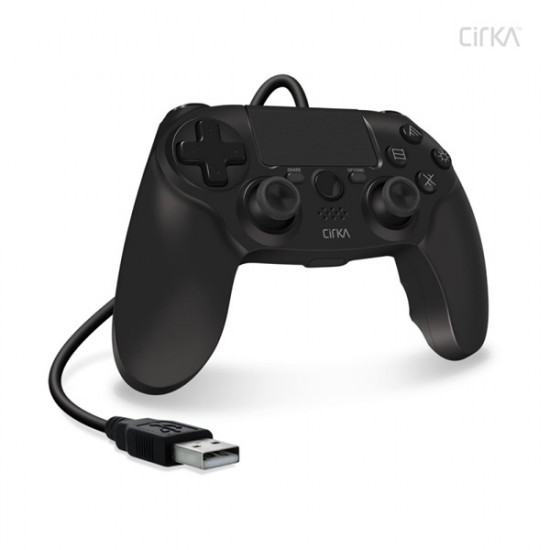 Cirka M07527-BK NuForce PS4/PC/Mac vezetékes fekete kontroller Cirka M07527-BK NuForce PS4/PC/Mac vezetékes fekete kontroller