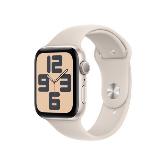 Apple Watch SE3 GPS 44mm csillagfény alumínium tok , csillagfény sport szíj M/L okosóra (MRE53QH/A) Apple Watch SE3 GPS 44mm csillagfény alumínium tok , csillagfény sport szíj M/L okosóra (MRE53QH/A)