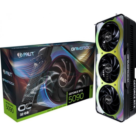 Palit RTX 5090 GameRock OC 32GB GDDR7 videokártya