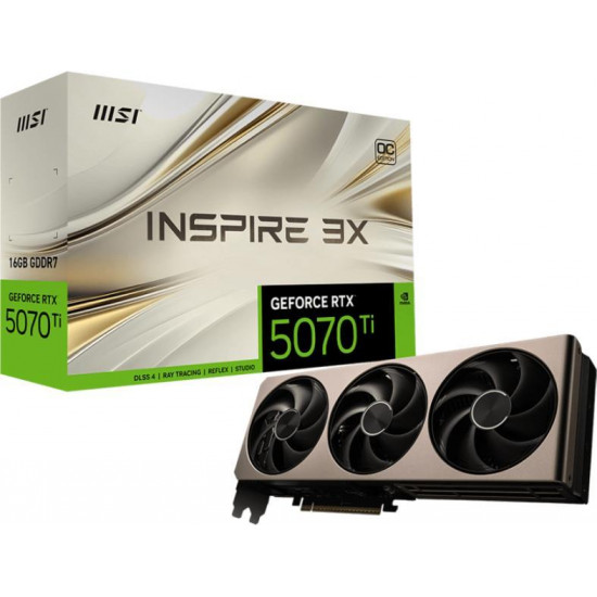 MSI RTX 5070 Ti 16GD7 Insprire 3x OC 16G videokrátya