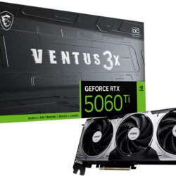 MSI RTX 5060 Ti VENTUS 3X 16GB DDR7 OC PCI-Ex16x nVIDIA Videokártya