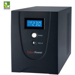 CYBERPOWER UPS VALUE2200EILCD (6xIEC 320) 2200VA 1320W 230V szünetmentes tápegység + USB LINE-INTERAKTÍV (VALUE2200EILCD)