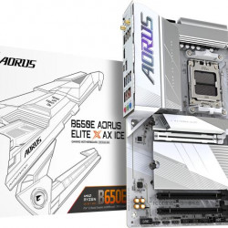 GIGABYTE B650E AORUS ELITE X AX ICE AMD B650, ATX Alaplap AM5