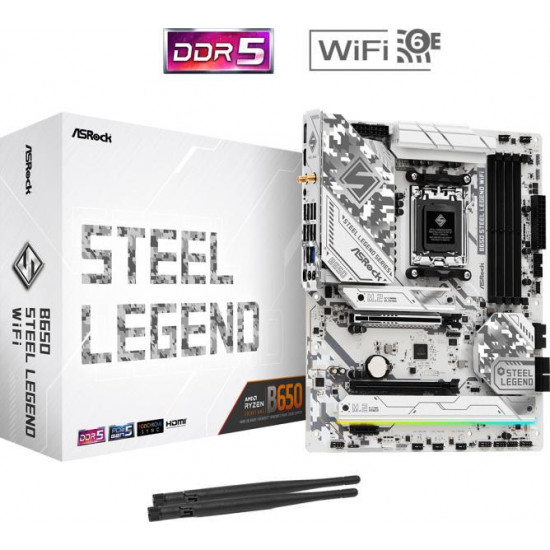 ASRock B650 Steel Legend WIFI alaplap ASRock B650 Steel Legend WIFI alaplap