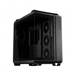 ASUS TUF Gaming GT502, Tápegység nélkül, Fekete, Üvegfalú Ház