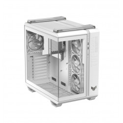 ASUS TUF Gaming GT502, Tápegység nélkül, Fehér, Üvegfalú Ház