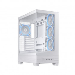 ASUS A31 Plus, Tápegység nélkül, Fehér, Üvegfalú Ház