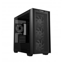 ASUS A21 Plus, Tápegység nélkül, Fekete, Üvegfalú Ház