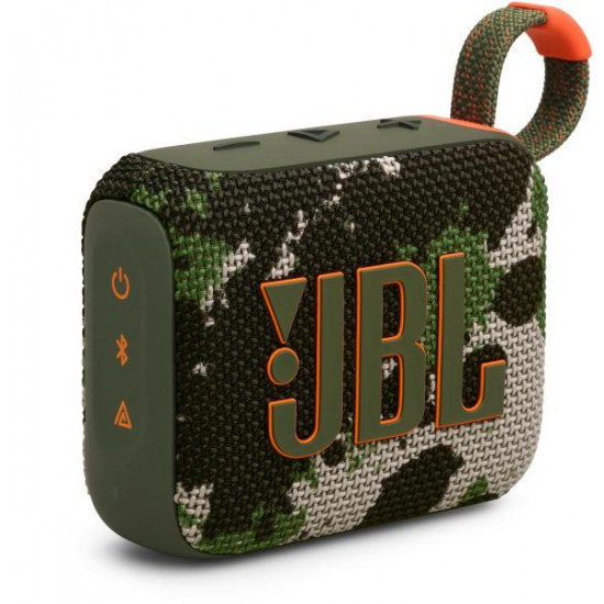 JBL Go 4 SQUAD terepmintás hordozható Bluetooth hangszóró (JBLGO4SQUAD)