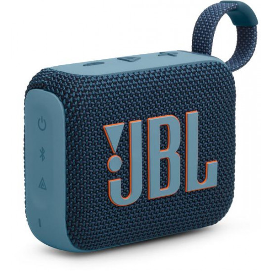 JBL Go 4 BLU kék hordozható Bluetooth hangszóró (JBLGO4BLU)