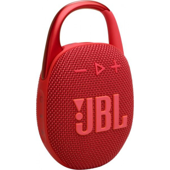 JBL Clip 5 RED piros hordozható Bluetooth hangszóró (JBLCLIP5RED)