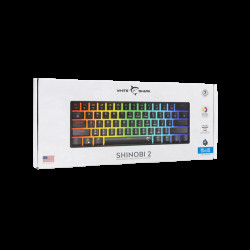 WHITE SHARK GK-004121B/BL-US SHINOBI-2/B-BL-US mech. bill. 61 kék gomb,fekete,angol (WS GK-004121B/BL-US)