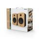 Marley EM-JA019-SB Get Together Duo Bluetooth hangszóró fekete-bambusz