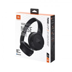JBL T670 NC BLK Bluetooth zajszűrős fekete fejhallgató (JBLT670NCBLK)