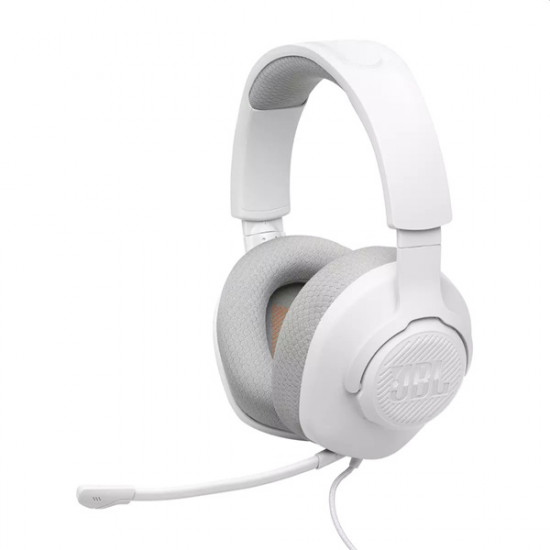 JBL Quantum 100 M2 vezetékes fehér gamer headset (JBLQTUM100M2WHT)