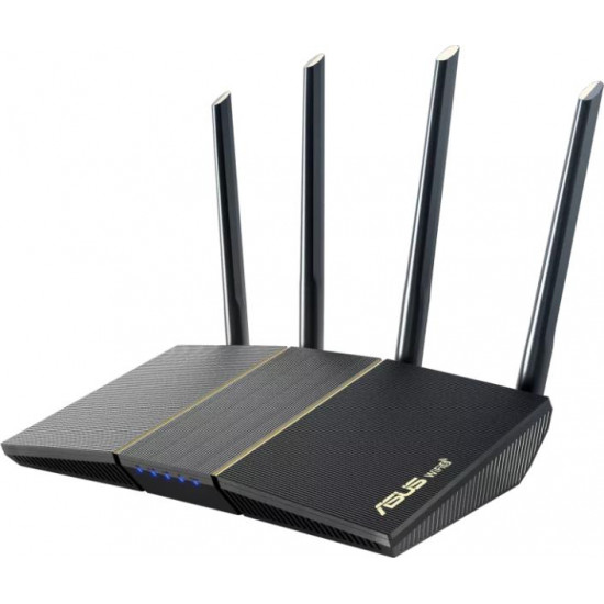 ASUS Wireless Router Dual Band AX3000 1xWAN(1000Mbps) + 4xLAN(1000Mbps), RT-AX57