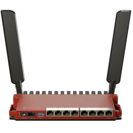 MIKROTIK AX600 2,4GHz,8x1000Mbps + 1x2500Mbps SFP, Menedzselhető, Asztali - L009UIGS-2HAXD-IN Wireless Router