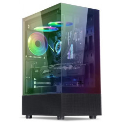 Spirit of Gamer SPECTRA fekete ablakos táp nélküli ház