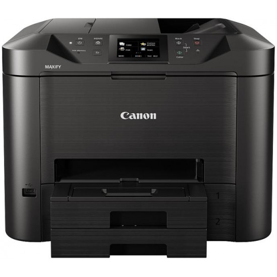 CANON Tintasugaras MFP 4in1 MAXIFY MB5450, A4, FF 24 k/p, SZ 15,5 k/p, 600x1200dpi, duplex, USB/LAN/WiFi, ADF (0971C009)