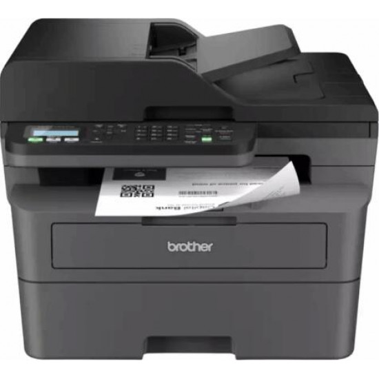 BROTHER Lézer MFP NY/M/S/F MFC-L2802DW, A4, mono, 32 lap/perc, Wifi/LAN/USB, ADF, duplex, 1200x1200dpi, 128MB (MFCL2802DWYJ1)