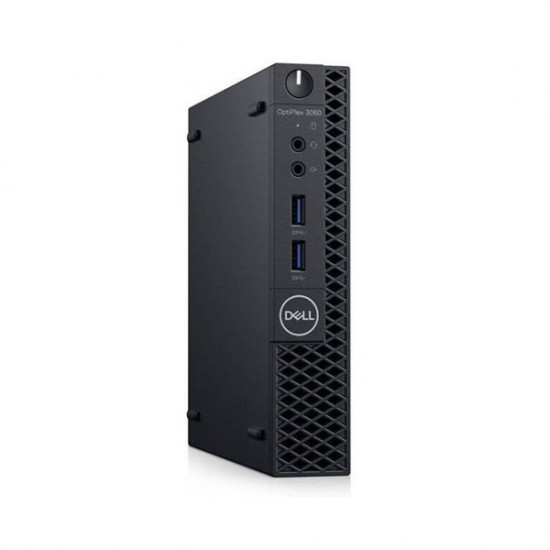 Dell Optiplex 3060 Micro/i5-8500T/16GB/512GB SSD/fekete asztali számítógép (Használt A+,felújított)