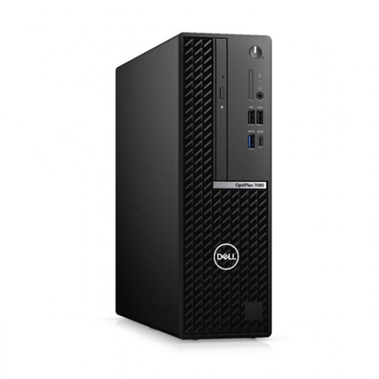 Dell Optiplex 7080 SFF/i5-10500/16GB/512GB SSD/Win11 Pro COA/fekete asztali számítógép (Használt A+,felújított)