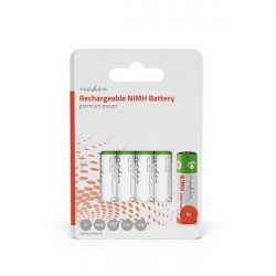 Nedis újratölthető Ni-MH 2600 mAh AA 1.2V Akkumulátor 4db/cs  (BANM26HR64B)
