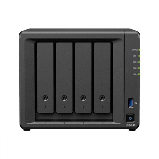 Synology DiskStation DS425+ (2GB) 4x SSD/HDD NAS + regisztrációs kártya Synology DiskStation DS425+ (2GB) 4x SSD/HDD NAS + regisztrációs kártya