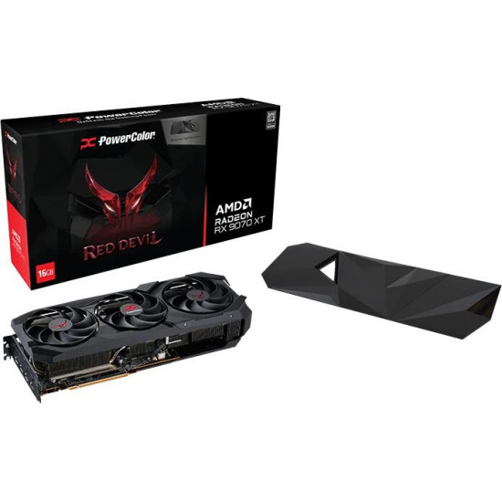 PowerColor RX 9070 XT 16GD6 Red Devil OC videokártya PowerColor RX 9070 XT 16GD6 Red Devil OC videokártya