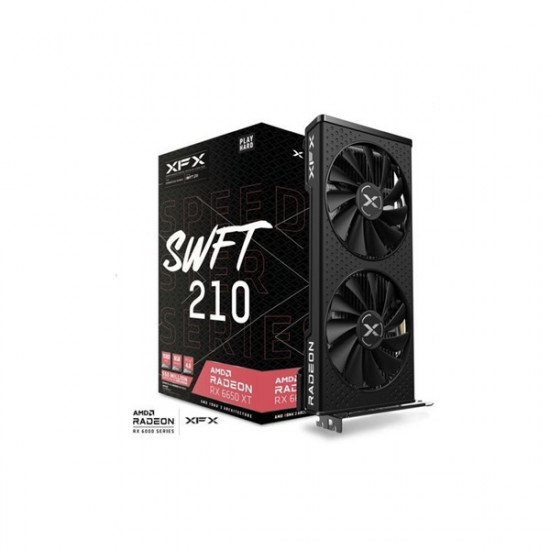 XFX Speedster SWFT 210 RX 6650 XT Core Gaming AMD 8GB GDDR6 128bit PCIe videókártya