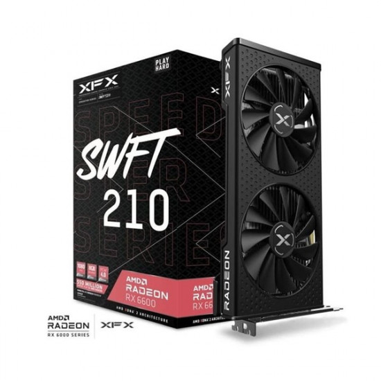 XFX RX 6600 SWFT 210 8GB GDDR6 videokártya