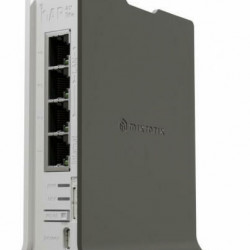 MIKROTIK Wireless Router RouterBOARD hAP ax lite,  4G-LTE, 2,4GHz, 4x1000Mbps,  AX600, WiFi6, Menedzselhető, Asztali 