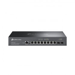 TP-LINK SG3210X-M2 Switch 8x2.5Gbps + 2x10G SFP+ + 1xkonzol port + 1xMicro-USB port, Menedzselhető Rackes