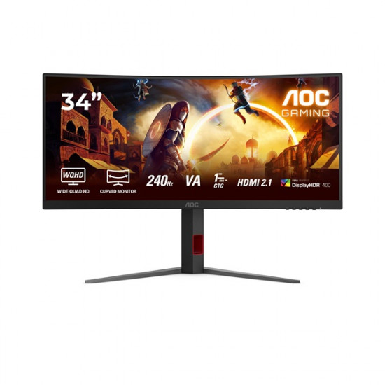 AOC Ívelt Gaming 240Hz monitor 34 AOC Ívelt Gaming 240Hz monitor 34